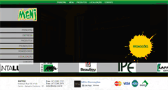 Desktop Screenshot of menj.com.br